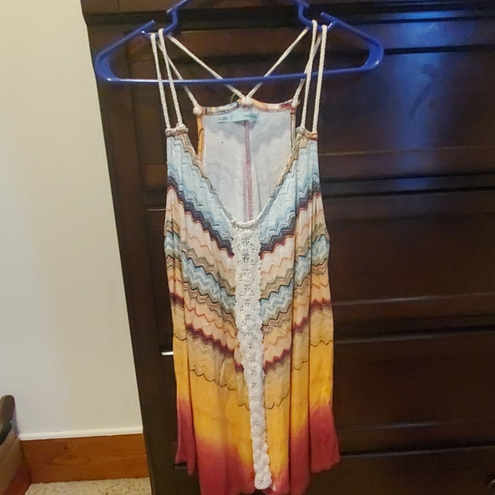 Shark bite tank top
